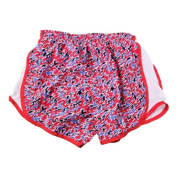 Nike Girls Activewear Shorts Multi Elastic Waist Dri-Fit Pull On Athletic Large - Picture 2 of 12